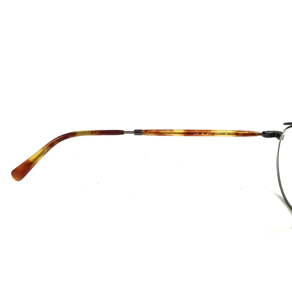 Vintage Oliver Peoples Eyeglasses Frames OP-6 AG/YBR Antique Gold 45-20-140
